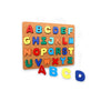 Wooden Alphabet Toy, ABC, Learning Toy, Educational Puzzle Board