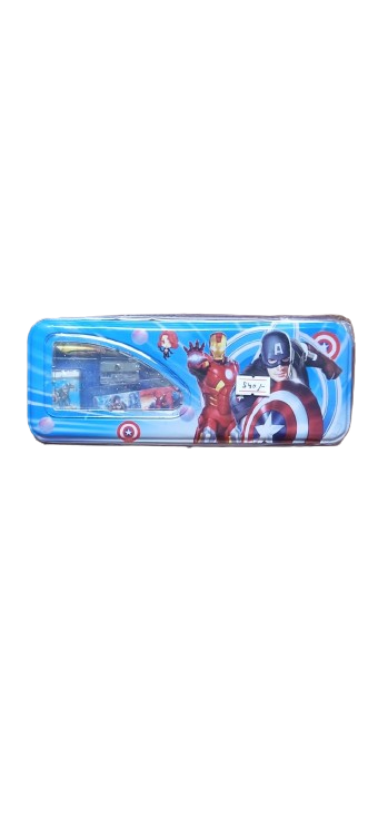 Avengers Pencil Box for boys | Avengers Captain America Iron Man Pencil Box