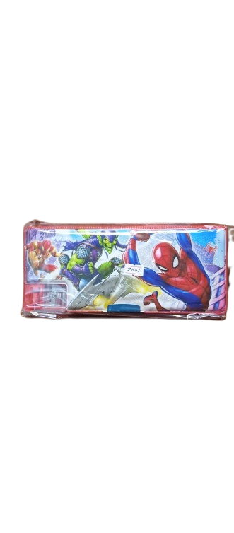 PB16 Pencil Box with 2 Sharpeners For Kids - SpiderMan